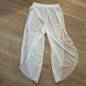 See-through Long Cover-Up Pants